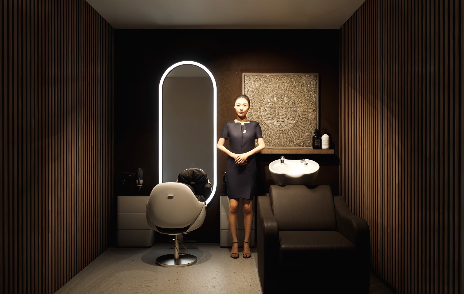 Private treatment suite at De La MER luxury spa in Mauritius